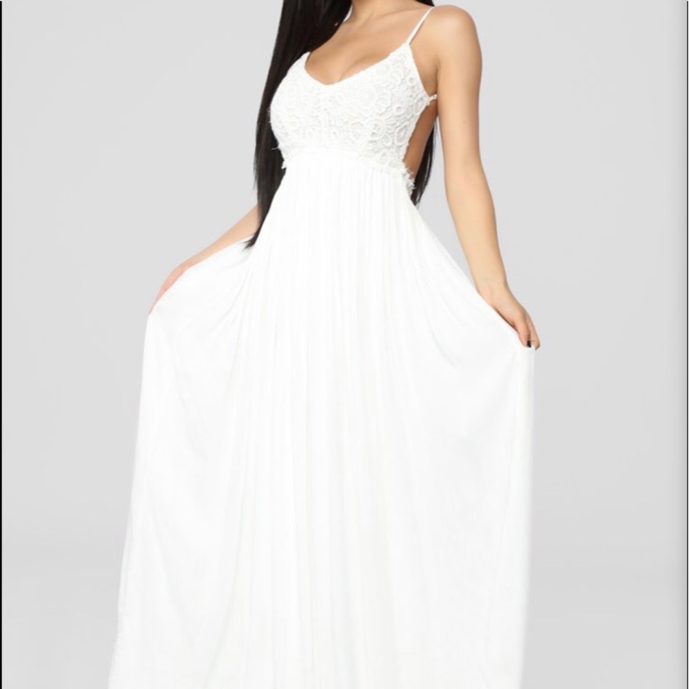 White Maxi Dress